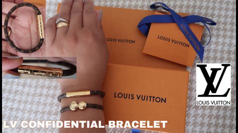 louis vuitton continental bracelet|Louis Vuitton confidential bracelet.